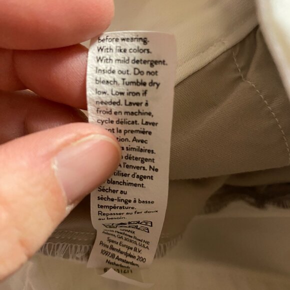 SpanxSupersmooth Stretch Twill Cropped Wide Leg Pant - Picture 5 of 7